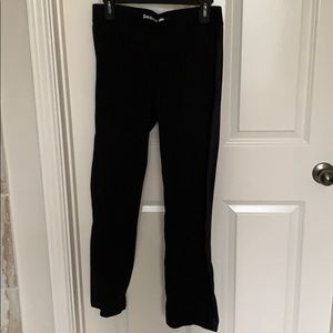 Betabrand Black Yoga pant fabric bootcut pants